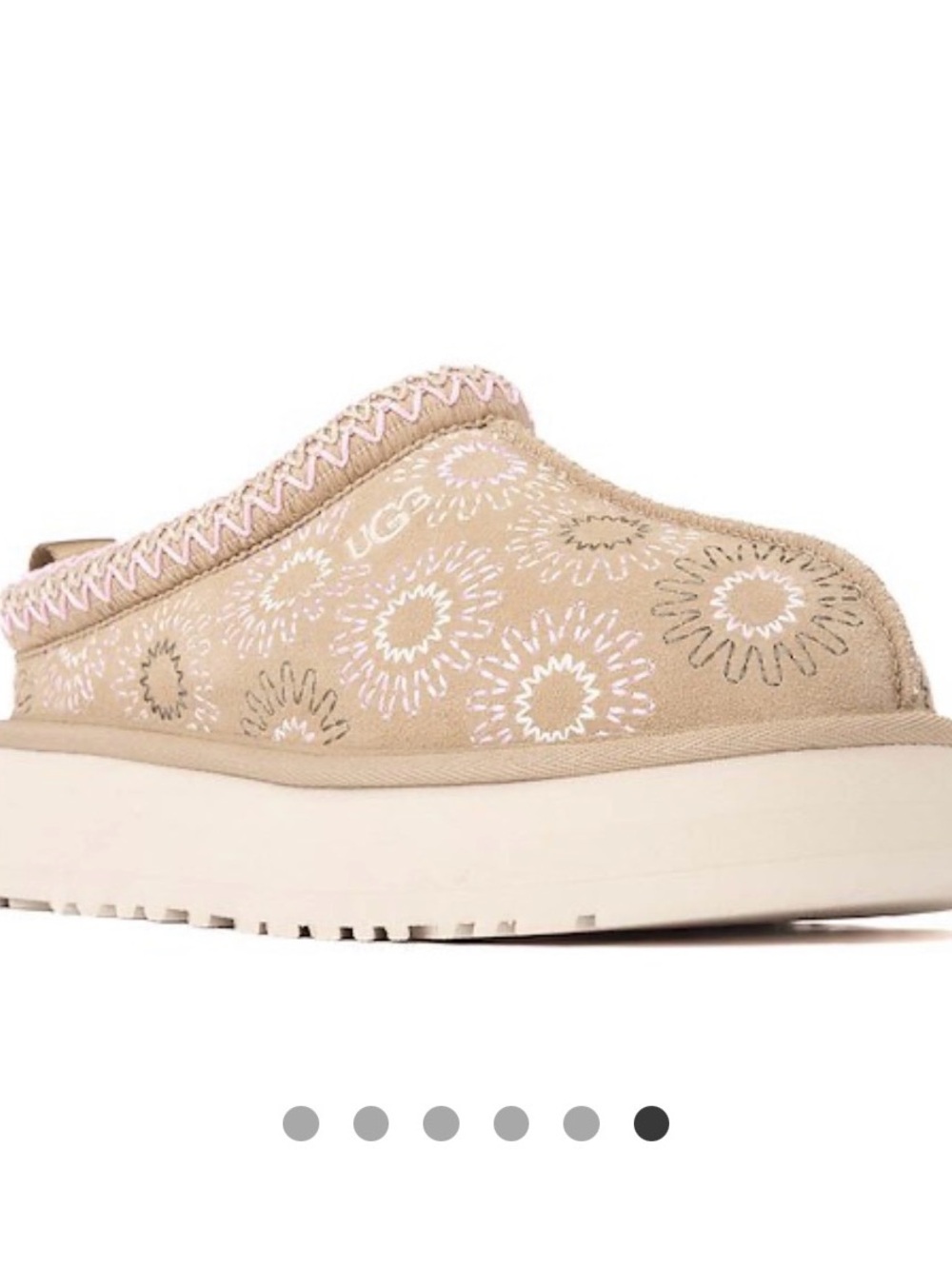 UGG Tazz Sun Stitch Slipper Brand NEW